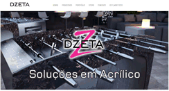 Desktop Screenshot of dzetadesign.com.br